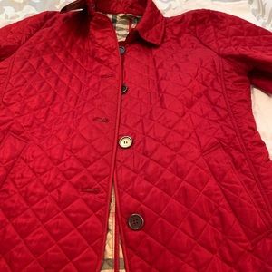 Burberry quilted jacket